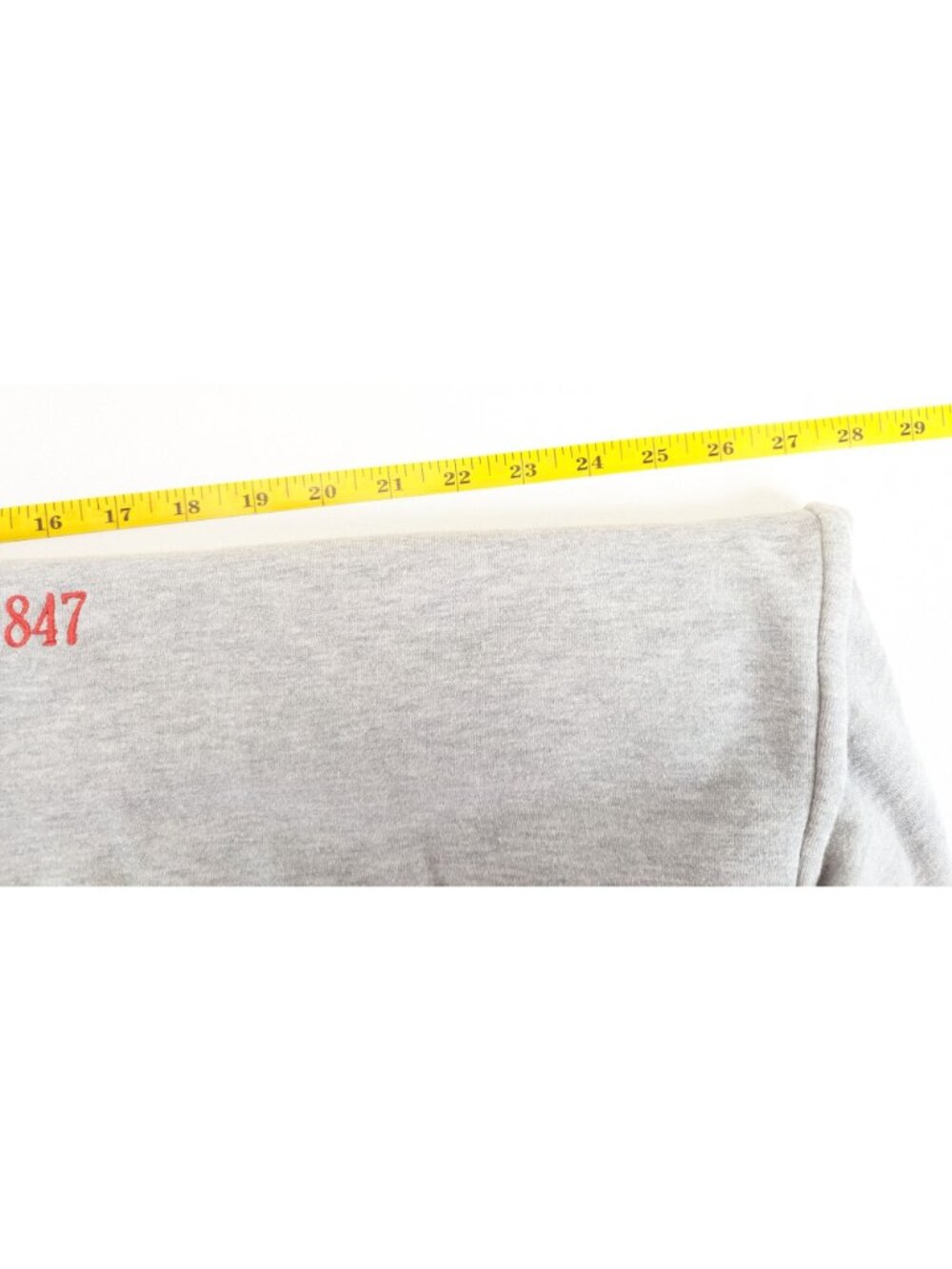 Candy Cane Co. Mens XXL Sweatshirt Funny Holiday Graphic Cozy Gray Pullover - Picture 6 of 7